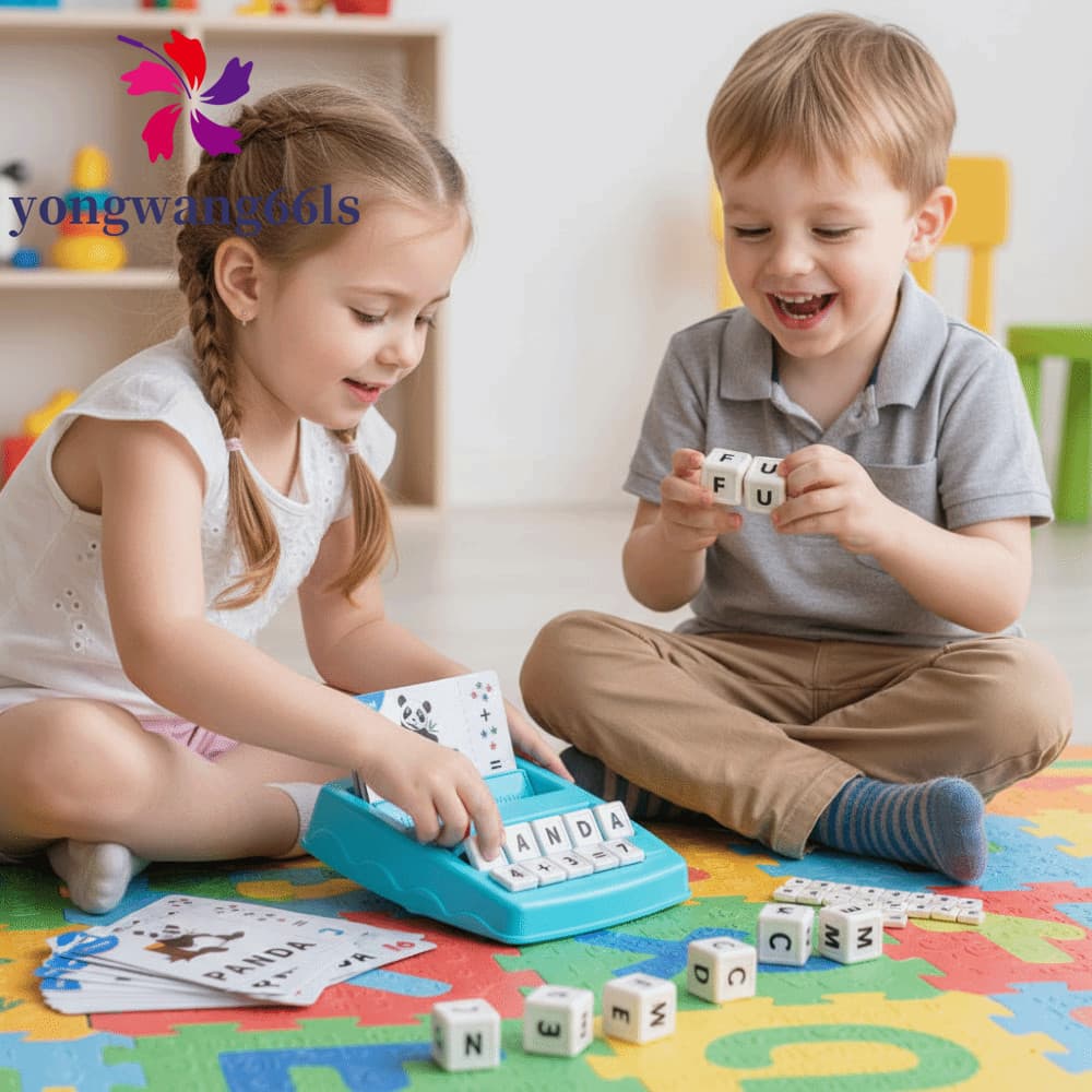 YONGWANG Brinquedos Adesivos De Letras , Alfabetos De Papel , Número , Cognição , Jogo De Matemática Precoce , Prática D