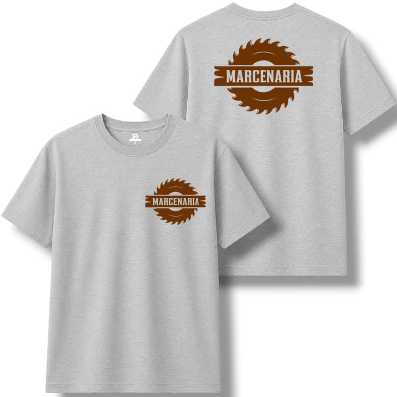 Camisa Profissão MARCENARIA MARCENEIRO 100% Algodão Camiseta Uniforme Profissional