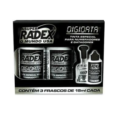 Tinta Numerador Datador Digidata 15ml Radex 3 UN