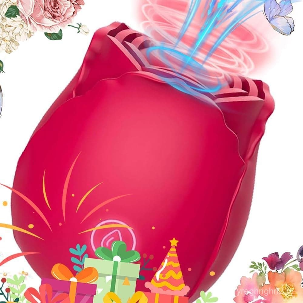 Bola de Massagem Manual Rosa Vermelha para Tecidos Profundos para Mulheres JK-02