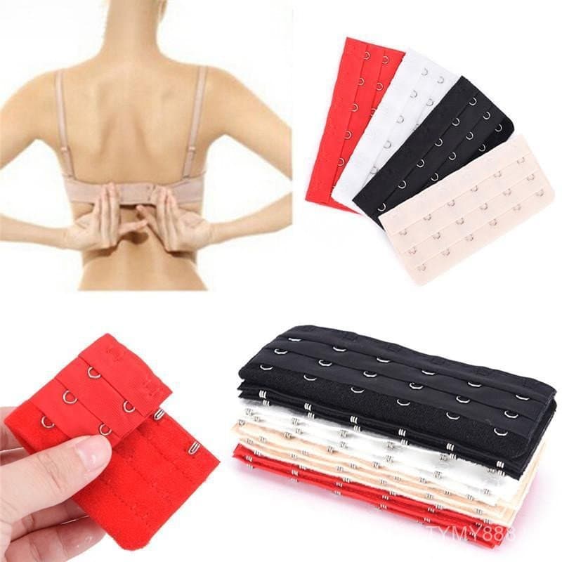 Extensor de sutiã feminino com 3 fileiras e 6 ganchos, conjunto de 1 peça/3 peças NG