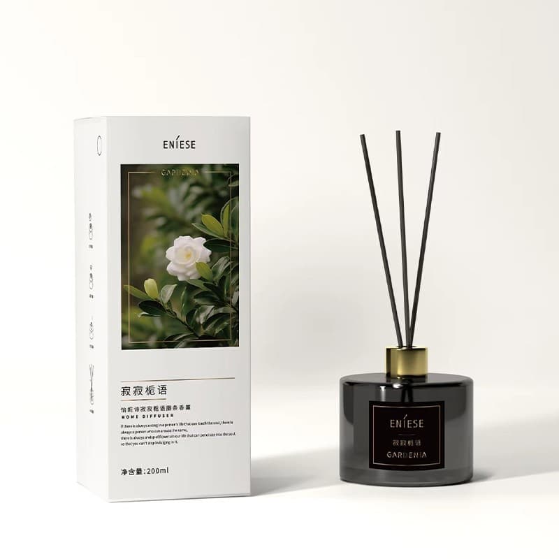 Yinishi Silent Gardenia Rattan Aromaterapia 200ml Carro Fragrância de Ar Fresco Sombra Lua Fragrância de Sândalo