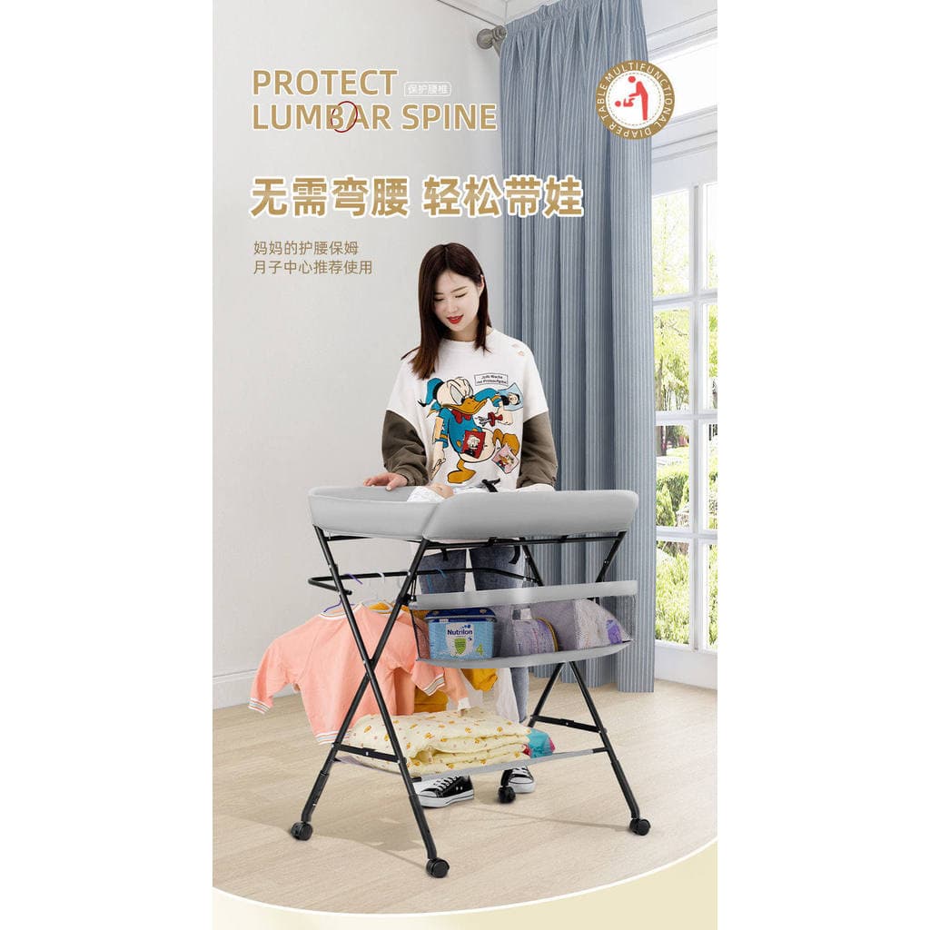 Mesa de troca de fraldas, cuidados com o bebê, cama, massagem para bebês recém-nascidos, mesa de banho multifuncional do