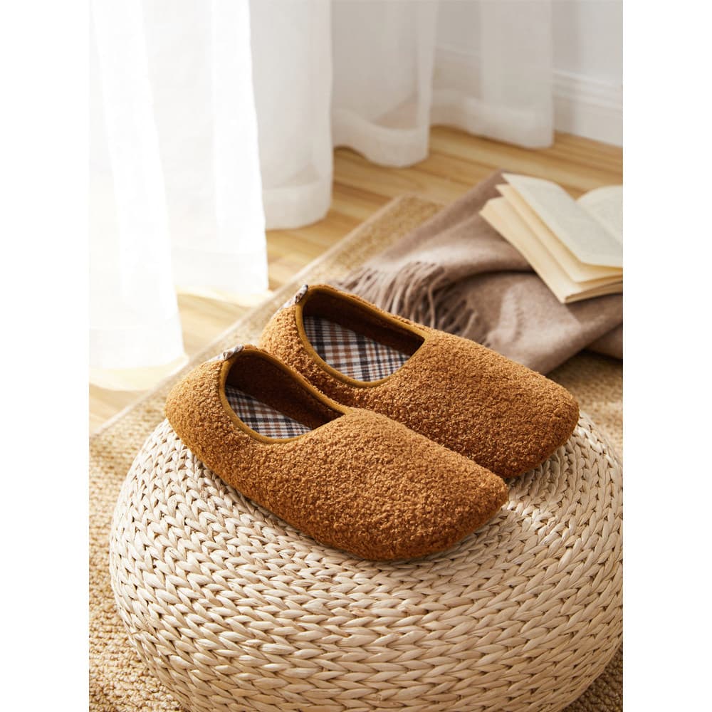 Homens interior casa sapatos chinelos de algodão mudo impermeável antiderrapante Toe-coberto calcanhar estilo japonês pi