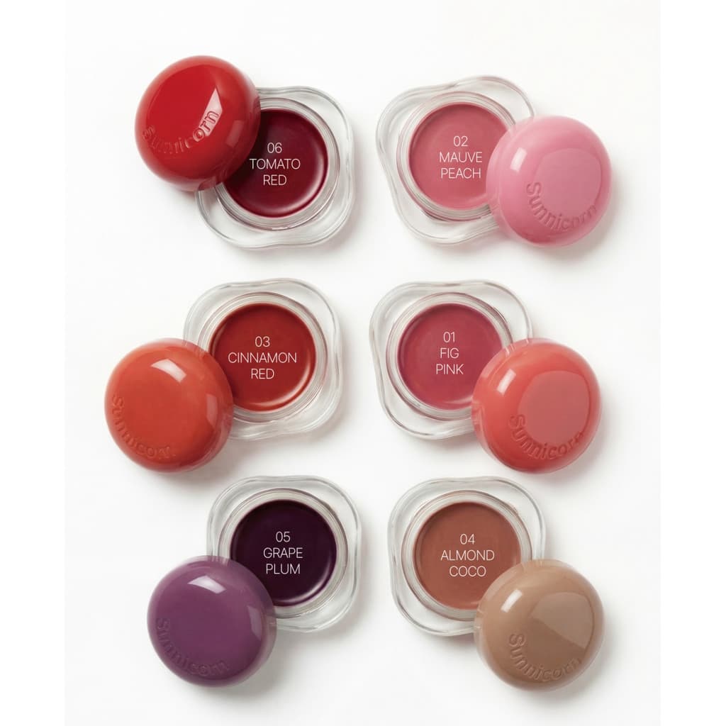 Coreano Sunnicorn Novo Produto Avoc Hyal Dilling Hidratante Água Brilho Labial Blush Creme De Dupla Finalidade
