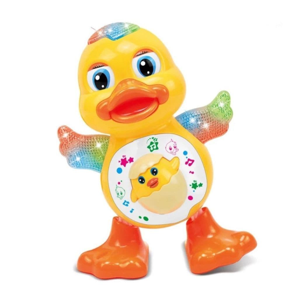 Brinquedo Pato Patinho Dançante Musical Dança, Anda, Mexe, com Luz E Som ou Abelha Abelinha ou boneca pula