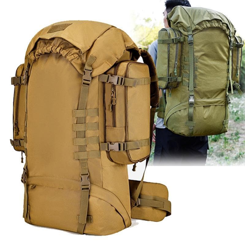 Ao ar livre dos homens esportes montanhismo mochila mulheres caminhadas campo de viagem grande capacidade 100L suporte m