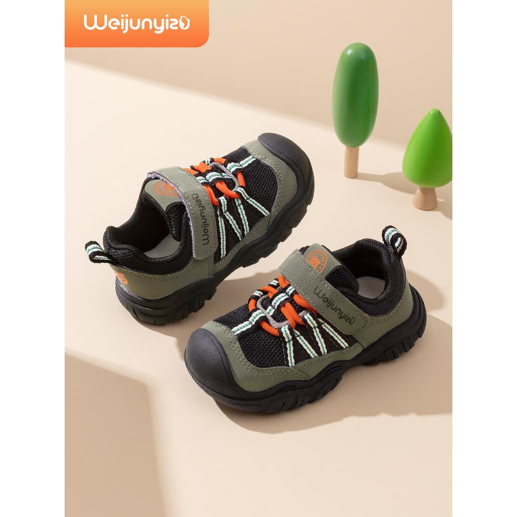 2026 novo estilo sapatos infantis meninos sapatos esportivos primavera estilo sapatos de bebê sapatos funcionais respirá