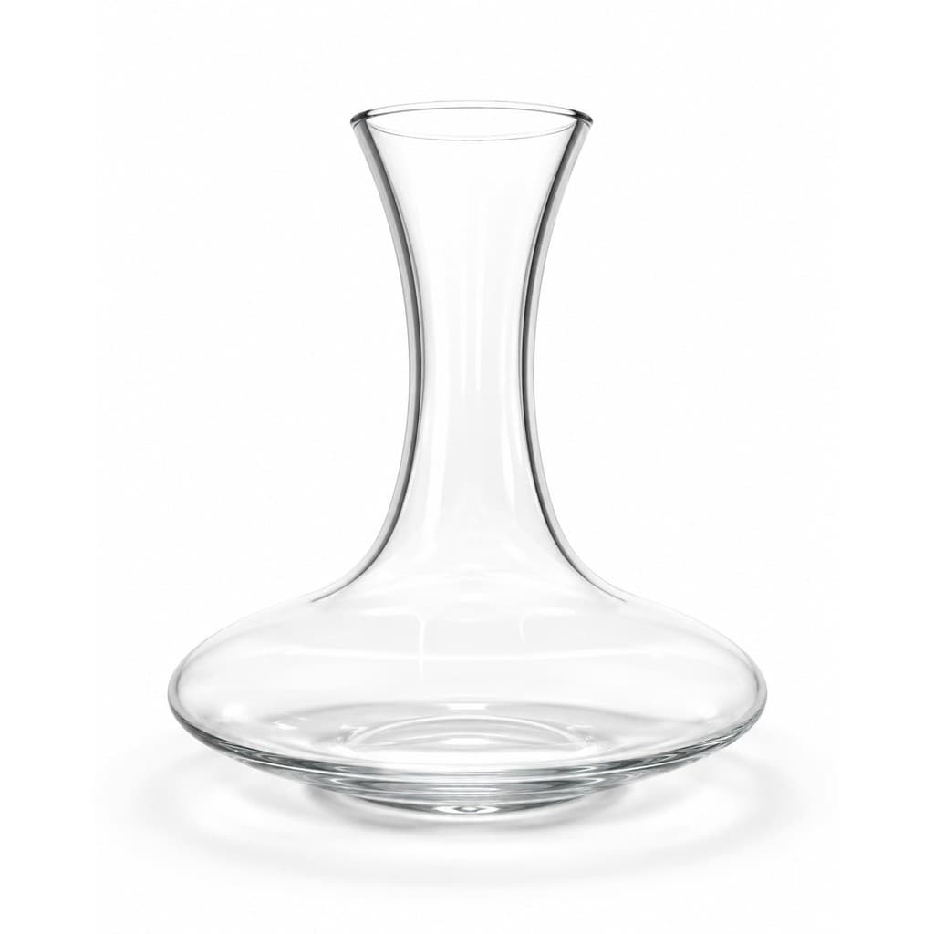 Vaso Decanter de Vidro Transparente para Bebidas e Flores 1,5L
