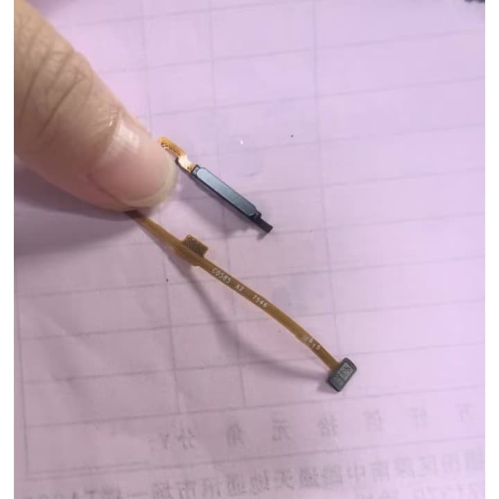 Impressão Digital sensor De Botão Liga/Desliga Flexível Para Realme C85