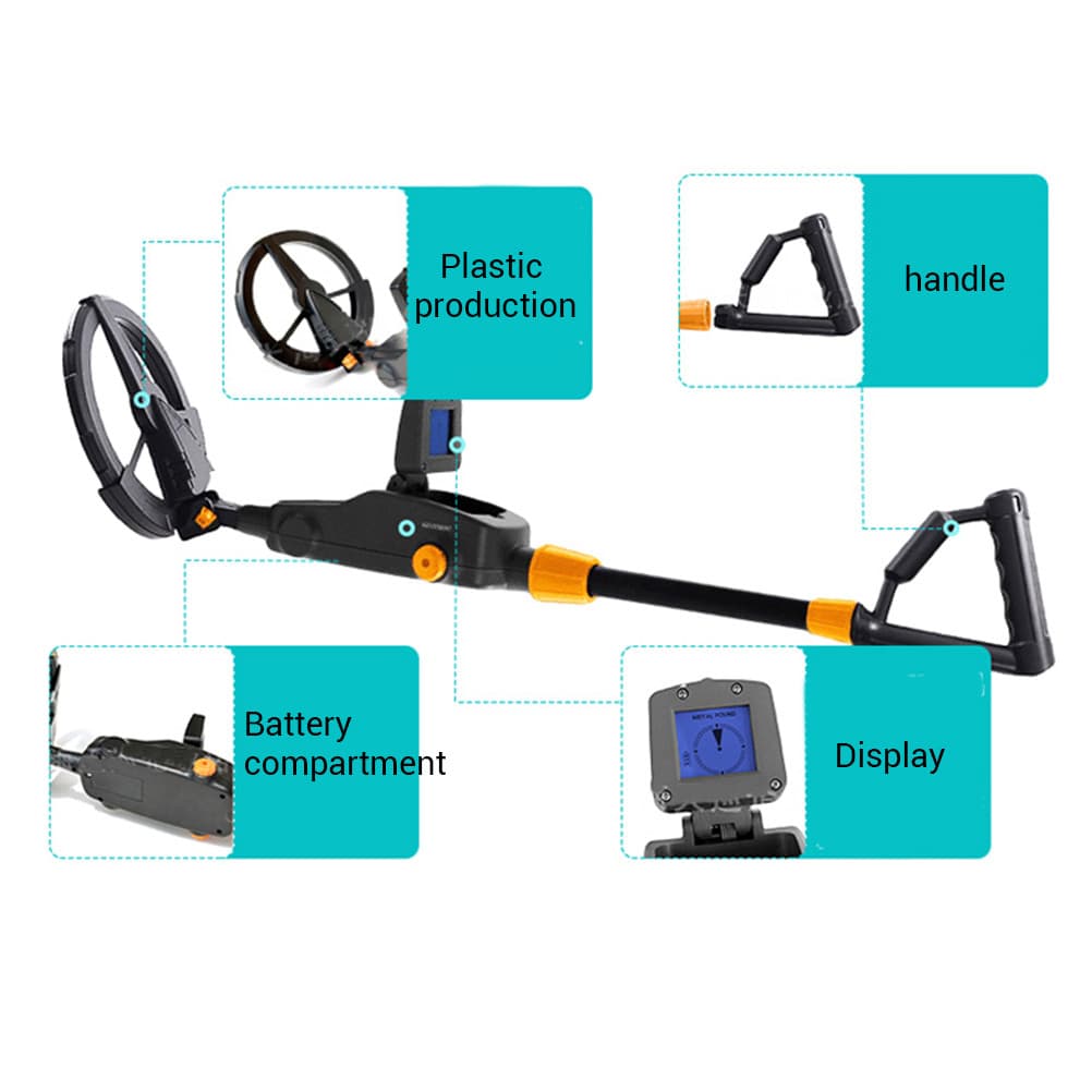 [WON] Detector De Metais Subterrâneos Detectores De Ouro Buscador Para Crianças Brinquedo Educacional Infantil