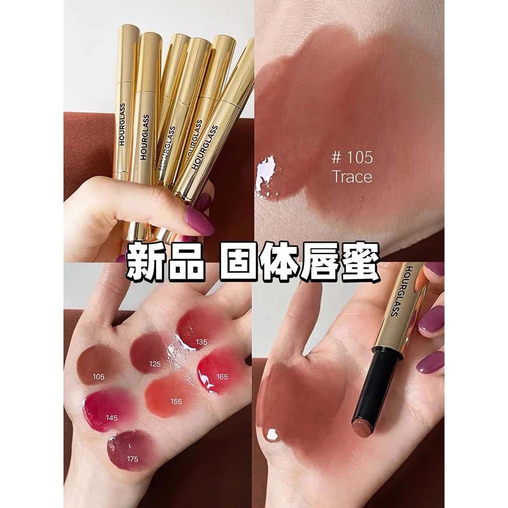 Ampulheta novo produto hidratante tubo de cigarro batom caneta sólido brilho labial brilho labial brilho de água 135/165
