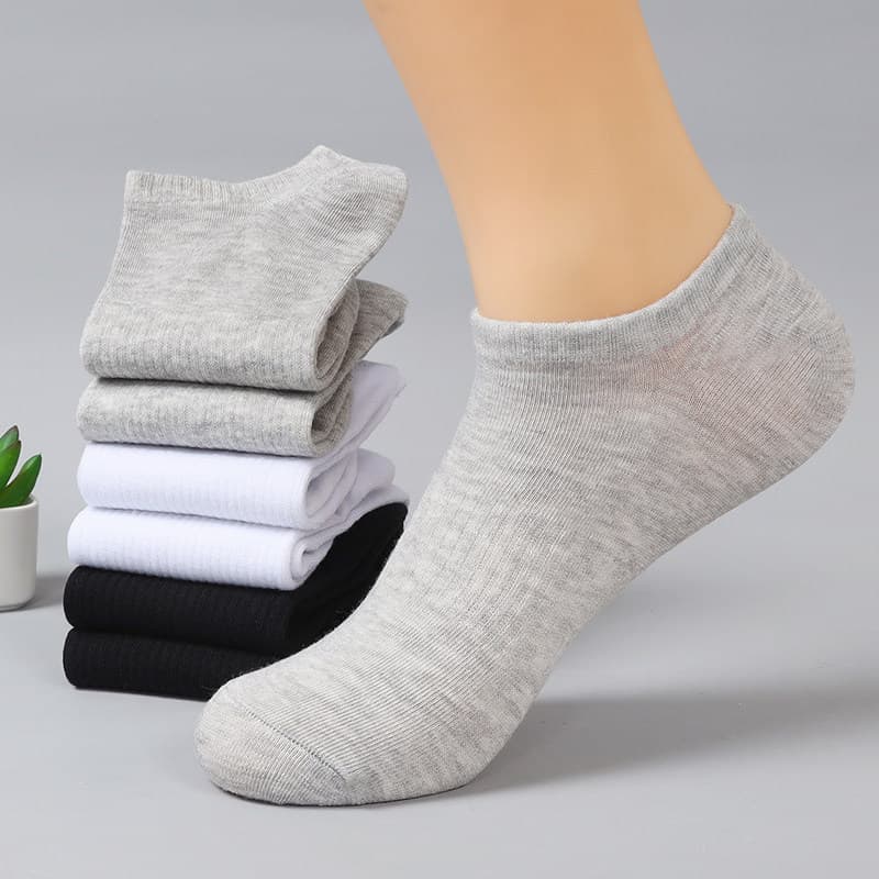 5-10 pares meias masculinas meias de verão desodorante absorvente de suor masculino verão fino tubo curto baixo corte ba