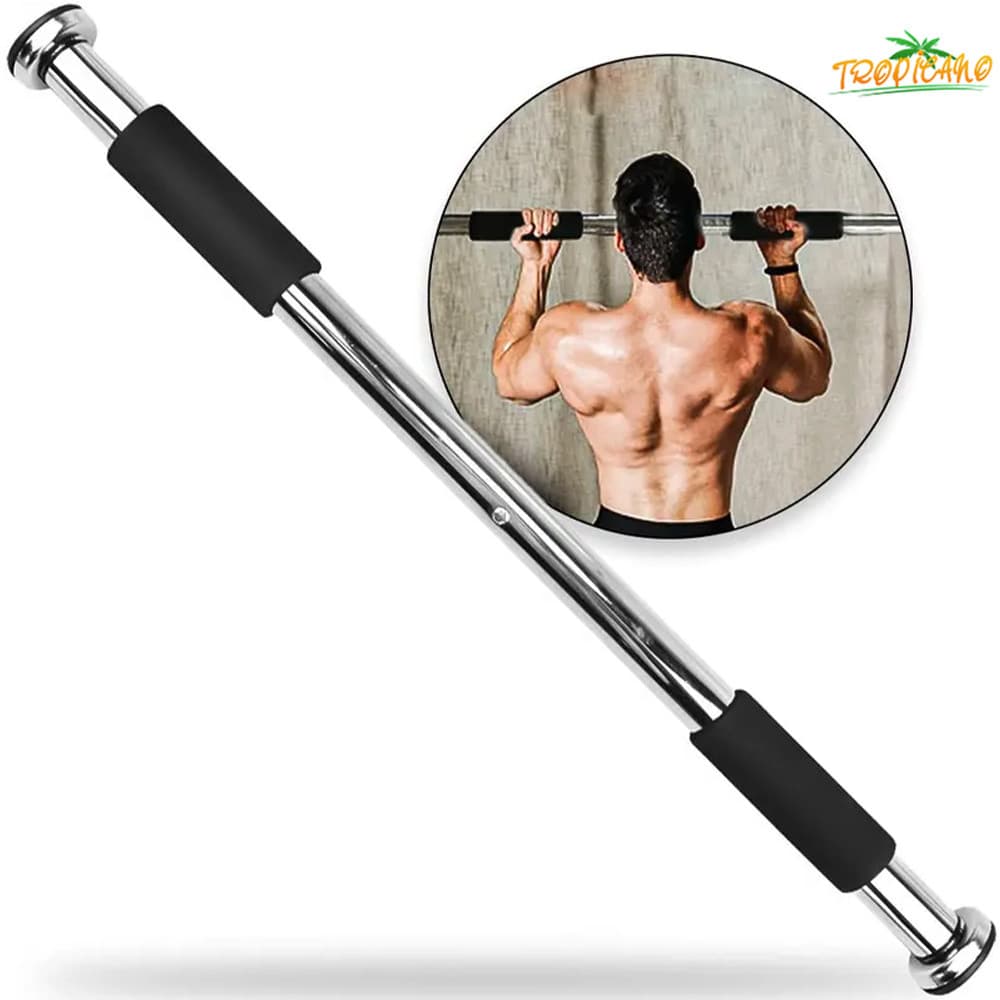 Suporte Ajustável para Barra Fixa 62 a 100 Cm Flexão de Braço na Barra Exercícios Físicos