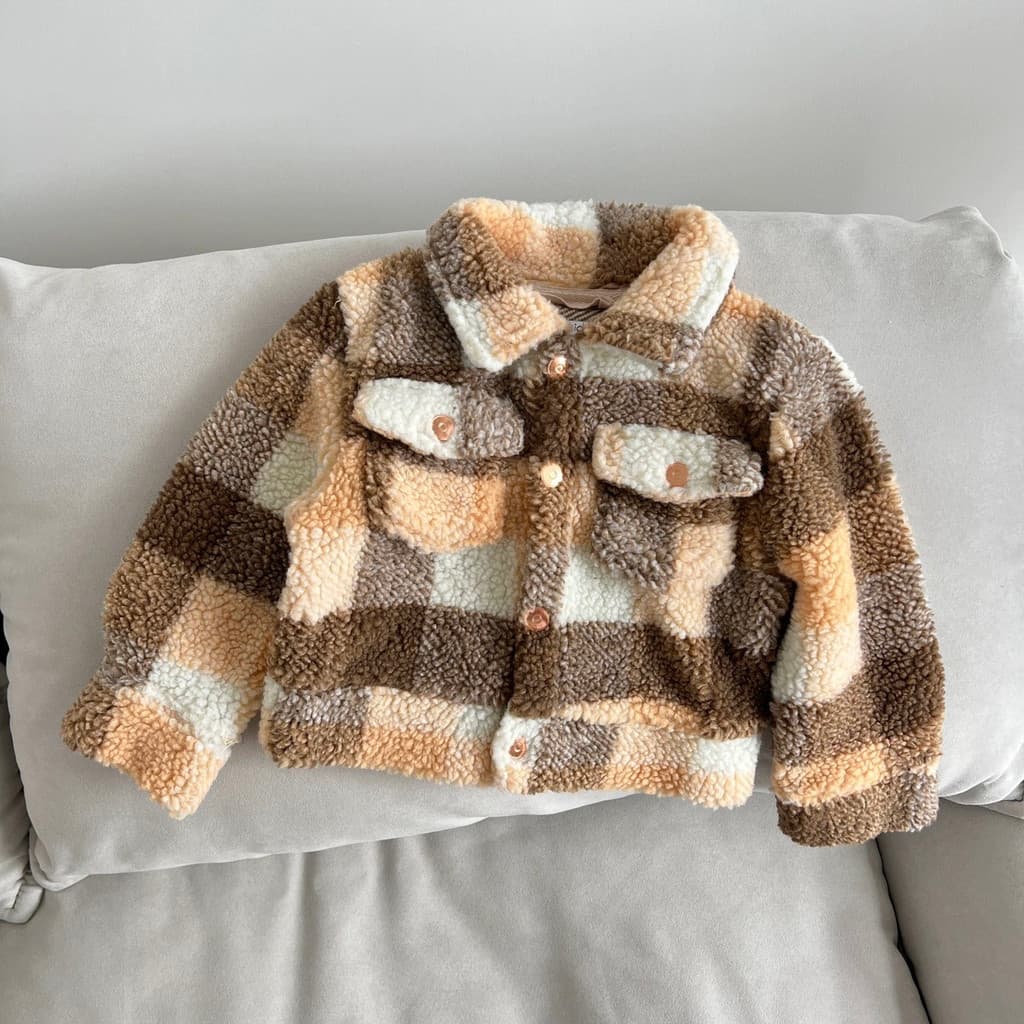 Roupas infantis médio pequeno suéter de lã infantil meninos cordeiro velo jaqueta Casual outono inverno quente jaqueta v