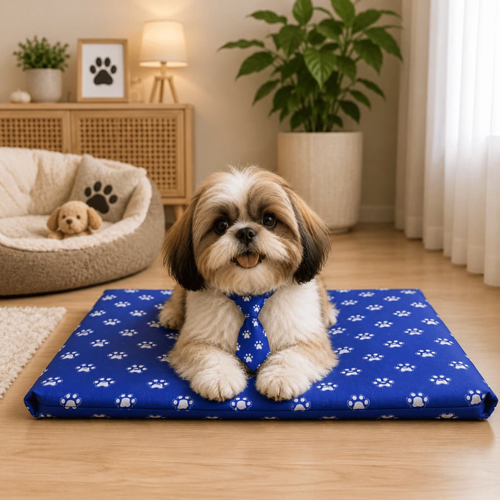 Cama Pet 45x40x3 Impermeável Gato e Cachorro Pequeno