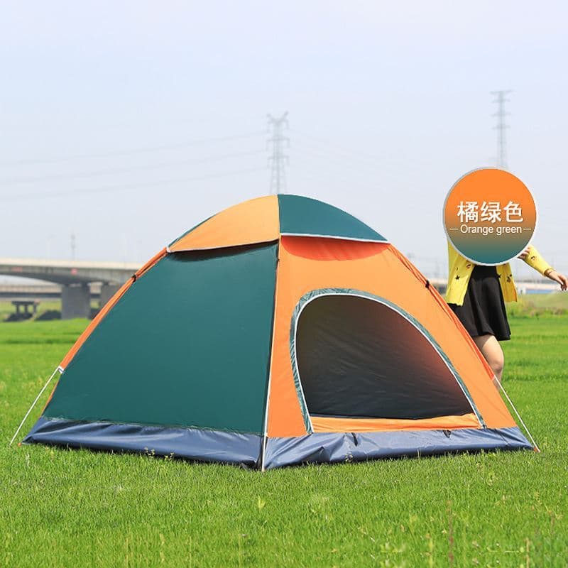 Feiluo barraca automática dobrável para acampamento ao ar livre, 3-4 pessoas, praia, simples, abertura rápida, fabricant