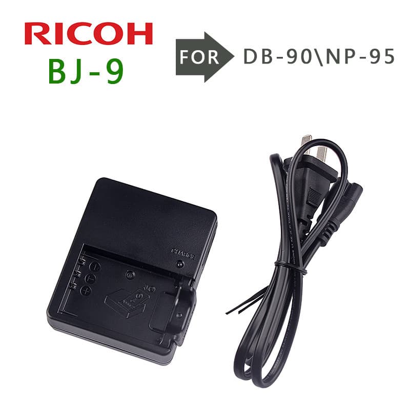 Rico BJ-9 adequado para carregador Original Fuji NP-95 X100S X100T X70 X30 X-S1