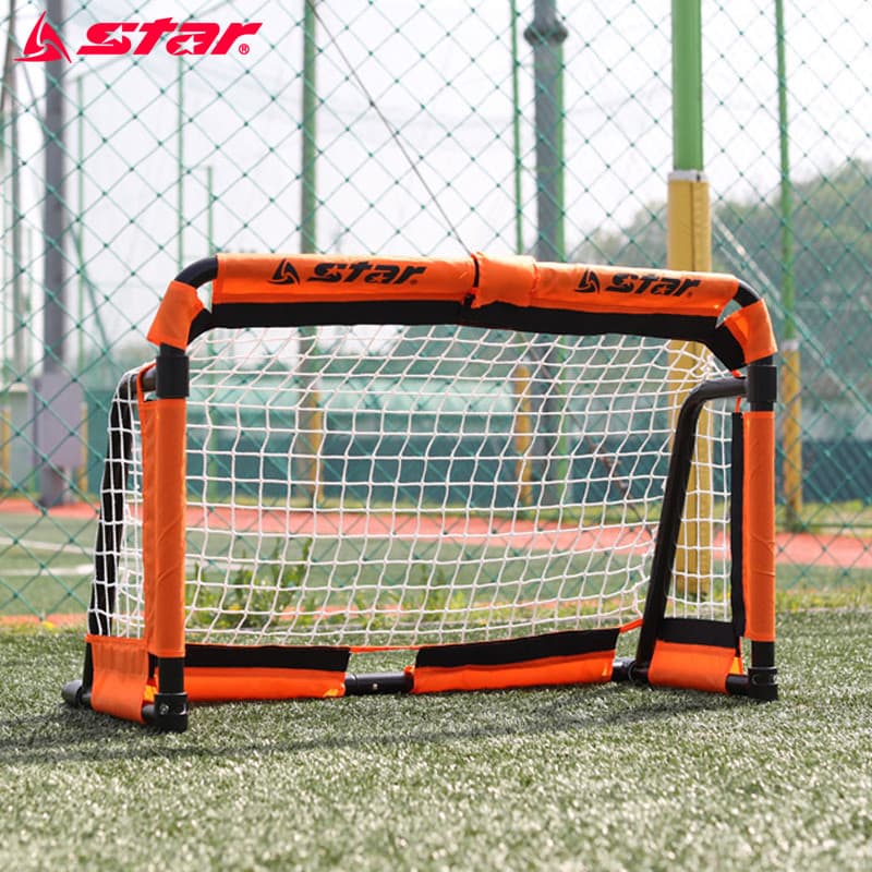 Gol de futebol portátil dobrável objetivo treinamento alvo pano 5 pessoas/3 pessoas feitas SN932 com moldura de porta Mi