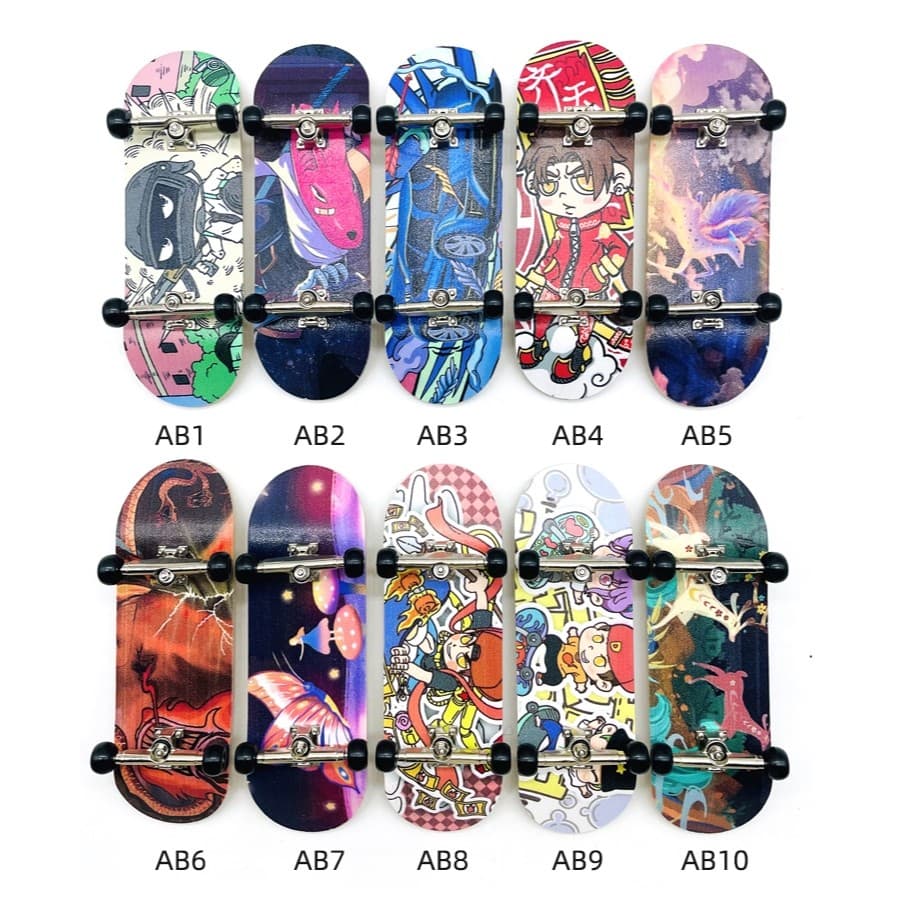Skate De Dedo Profissional De 32 Mm , Roda De Rolamento De Bordo De 5 Camadas , Presente De Brinquedo