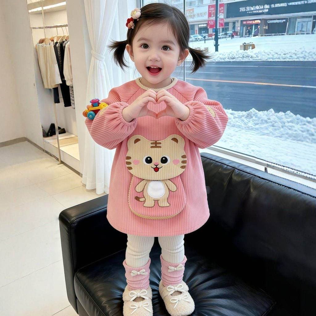 Macacão bebê menina exterior Wear crianças impermeável anti-sujo de manga comprida anti-desgaste veludo estilo ocidental