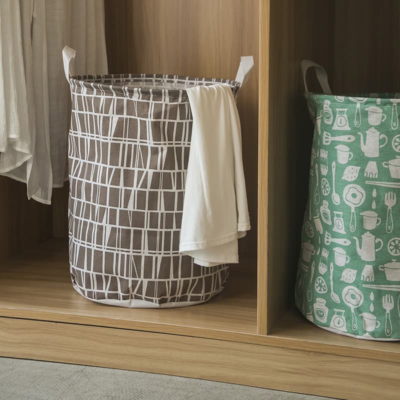 Cesto de roupa suja dobrável simples, cesto de roupa suja para banheiro, saco de armazenamento, cesto de armazenamento d