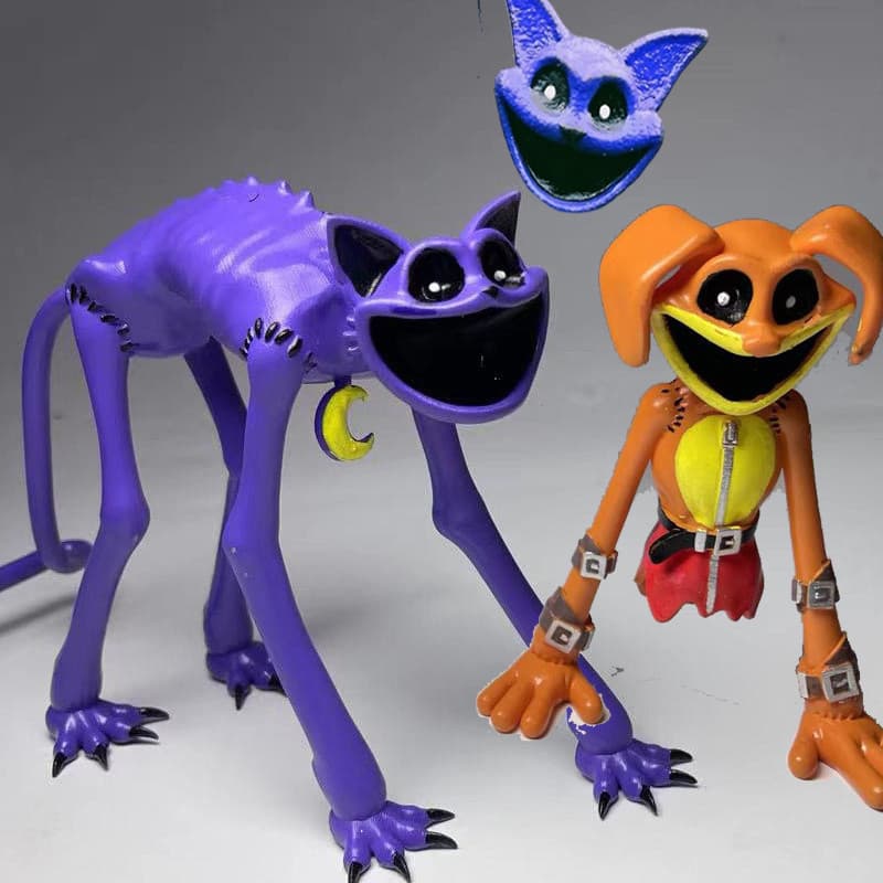 Figura de Ação Cachorro Sorridente Criteério DogDay Catnap Poppy Playtime Modelo de Jogo de Terror Brinquedos para Crian