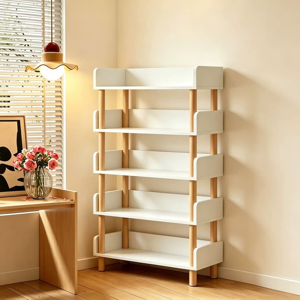 Estante Organizador Livreiro Prateleira Para Sala Quarto Escritório Rack de armazenamento