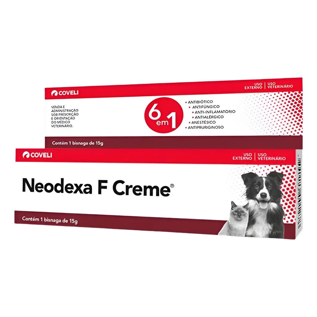 Pomada Neodexa Para Tratamento De Ferimentos E Alergias