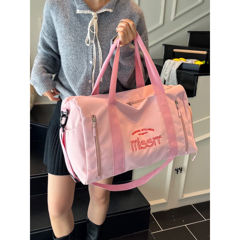 Bolsa de viagem de curta distância feminina pode cobrir carrinho caso bolsa leve grande capacidade viagem de negócios sa