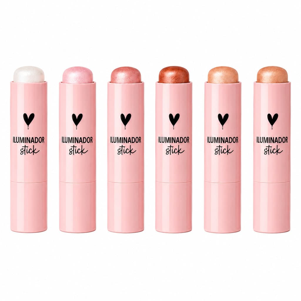 Iluminador Stick Koloss Makeup - 6 Lindos Tons