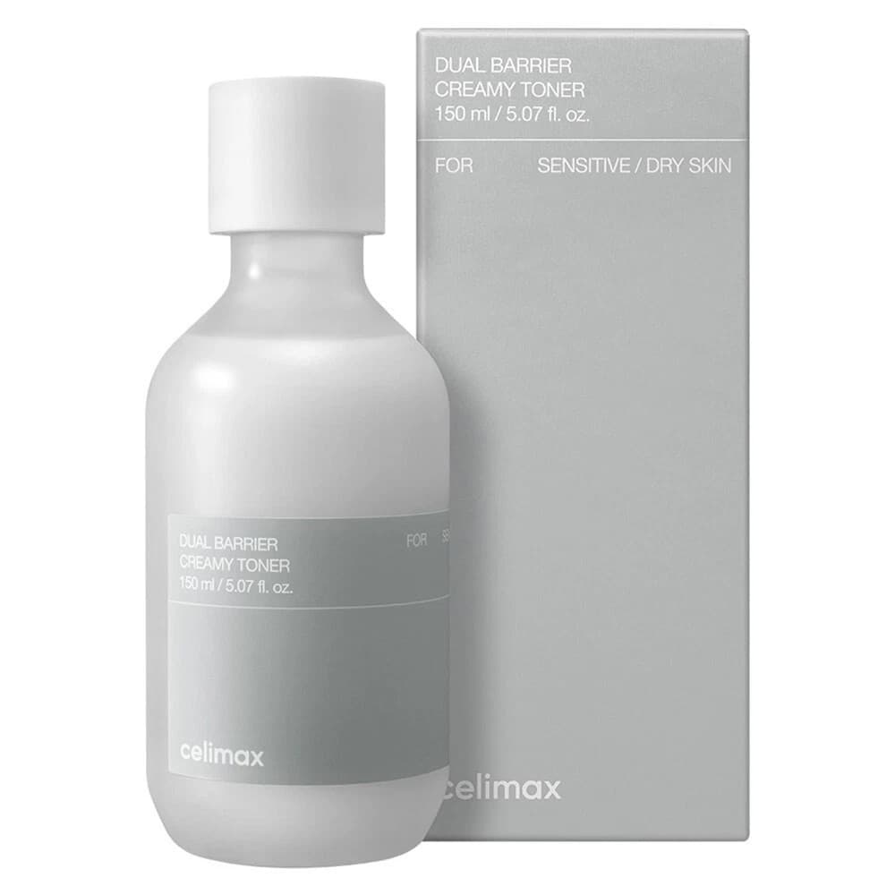 Tônico Celimax Dual Barrier 150ml - Tônico Hidratante e Reparador de Barreira para Pele Sensível e Seca SZBQ
