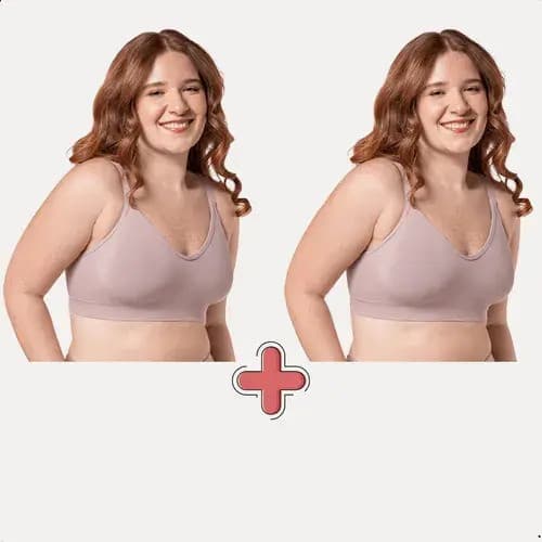Kit Sutiã Plus Size Curves Lupo Original Microfibra