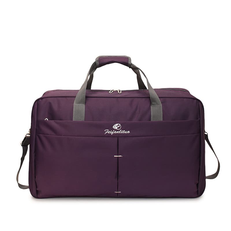 Grande capacidade forte saco de movimento Oxford pano à prova dwaterproof água dobrável saco viagem de negócios pode cob