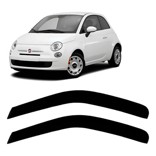 Calha De Chuva Acrilica Fumê 500 (cinquecento) 2 Portas
