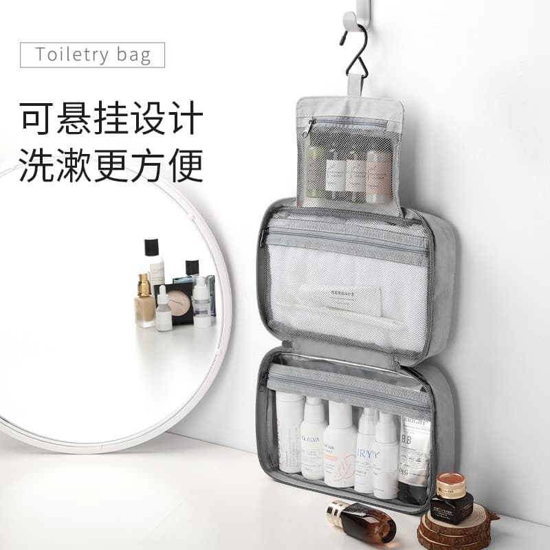 Saco de toalete masculino viagem de negócios suprimentos de armazenamento de cosméticos caixa feminina portátil seco mol