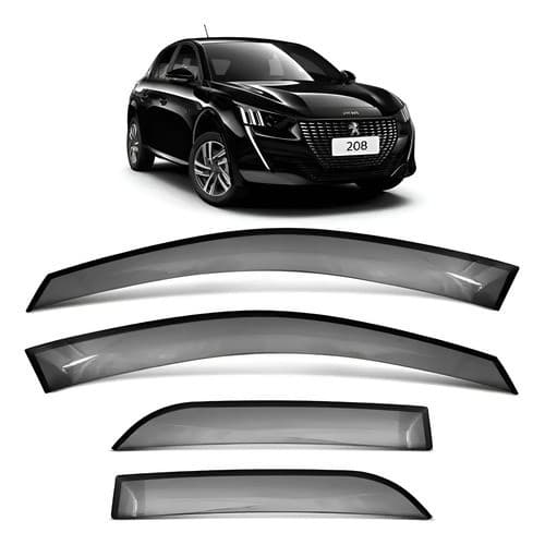 Calha De Chuva Peugeot 208 2020 2021 2022 2023 2024 2025