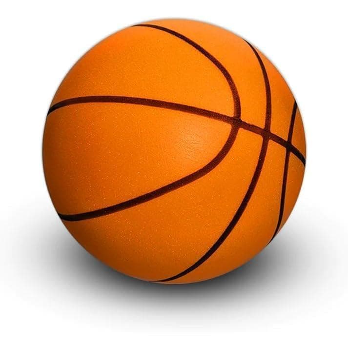NENRTE Bola de Basquete Silenciosa, Nova Bola de Basquete Silenciosa para Drible em Ambientes Fechados 2024, Bola de Bas
