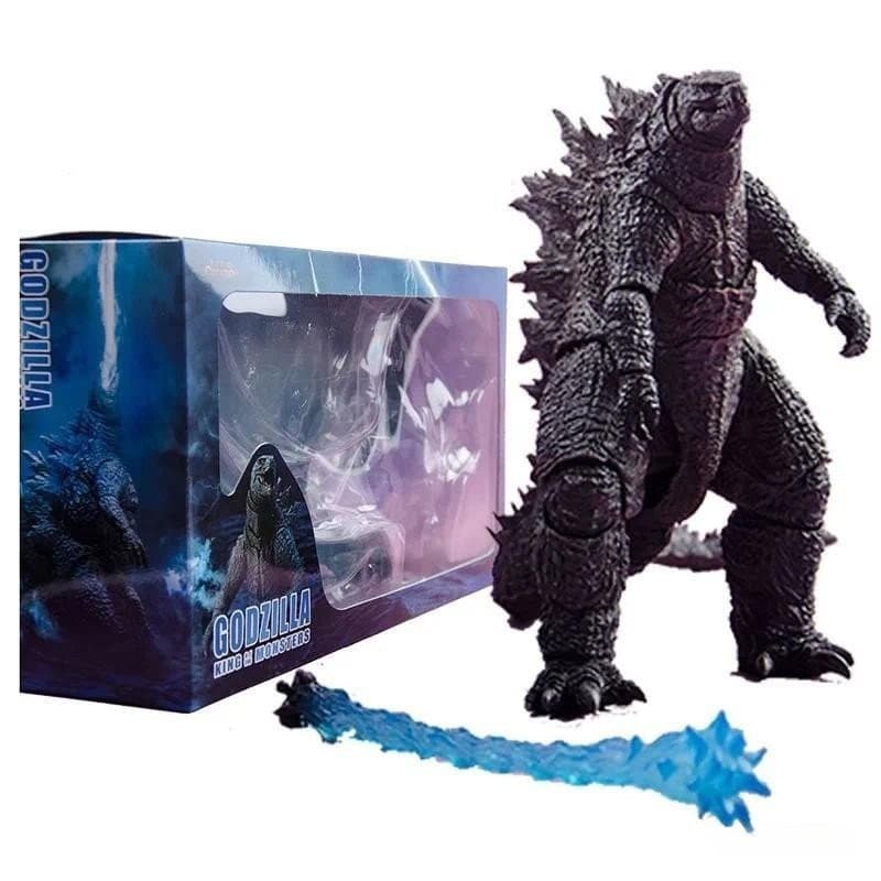 Godzilla vs. Rei dos Monstros: Figura de Ação do Filme SHM Godzilla, Modelo Colecionável de 17cm na XMOM