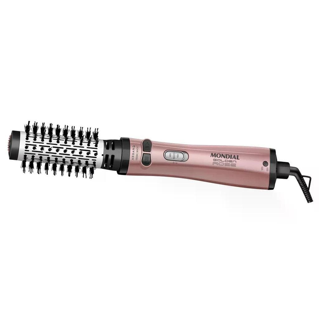 Escova Rotativa Mondial Golden Rose 1300W Bivolt ERB-12-GR