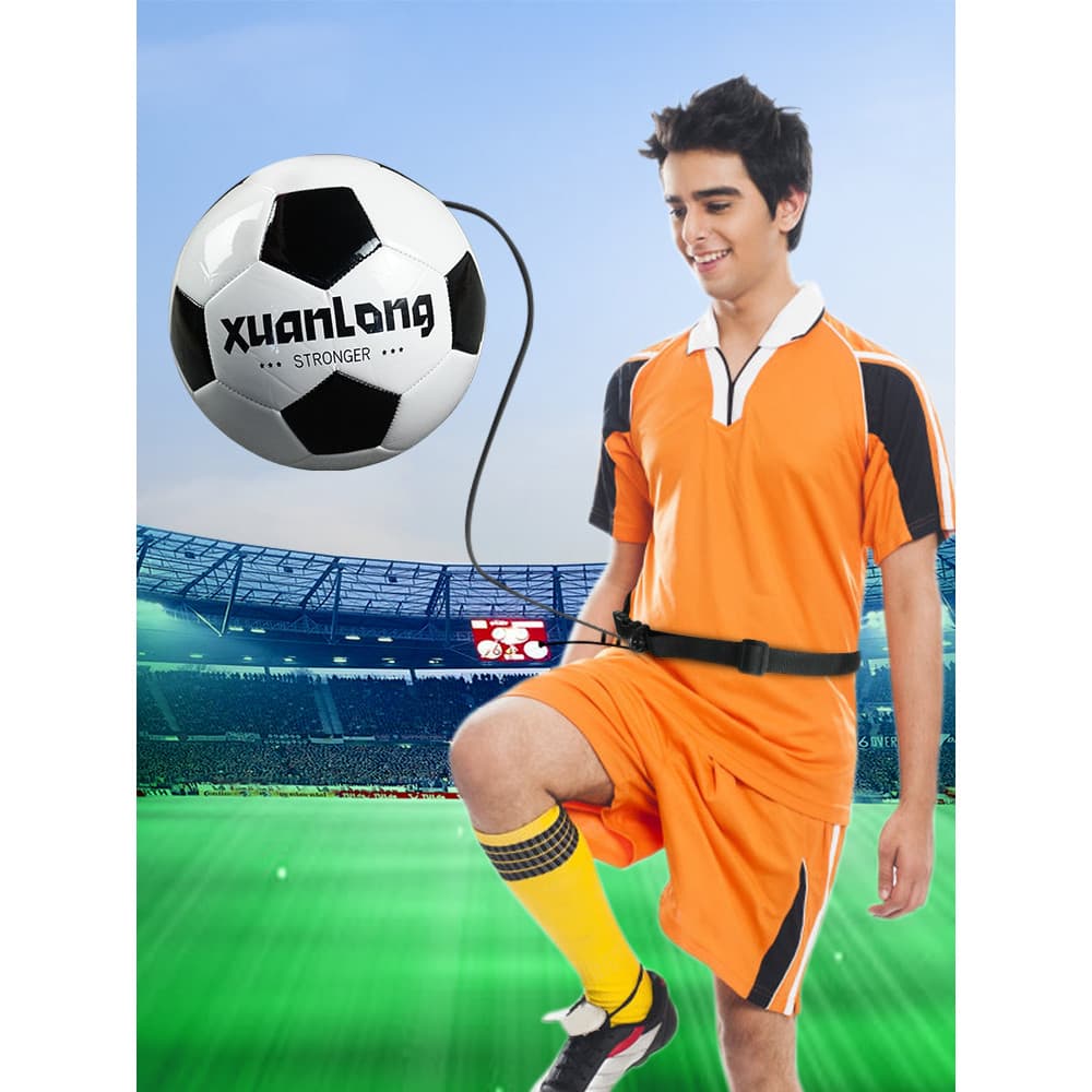 Futebol com corda crianças jardim de infância estudantes do ensino médio dedicado bola de couro de tamanho pequeno No. 4