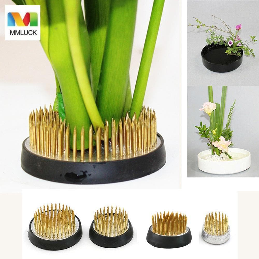 DARBY Ikebana Titular Floricultura Agulha Espetada Kenzan Art Ferramenta Fixa