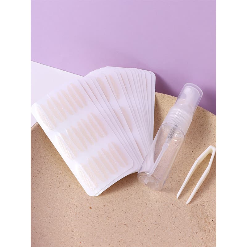 Ximei Eslite Semicírculo Tipo Água Clara Dupla Pálpebra Adesivo 180 Vezes Natural Invisível Crescente Tamanho de Viagem