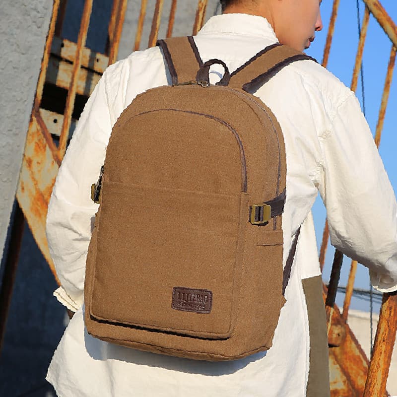 Moda lona mochila esportes ginásio saco do ensino médio estudante saco de escola feminino masculino saco de viagem lazer