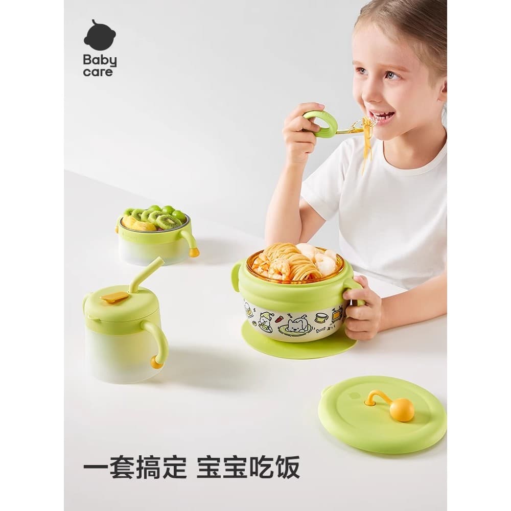 Bebê babycare bebê suplemento alimentar tigela bebê crianças dedicado injeção de água isolamento palha comer água ferram