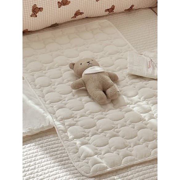 Versão coreana bebê multifuncional à prova dwaterproof água mudando almofada dobrável saco de fraldas de algodão puro vi