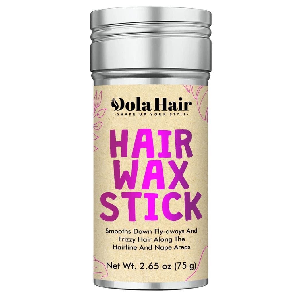 Bastão de Cera para Cabelo Dolahair - Pomada para Controle de Fios Rebeldes e Estilização para Crianças, Mulheres e Home