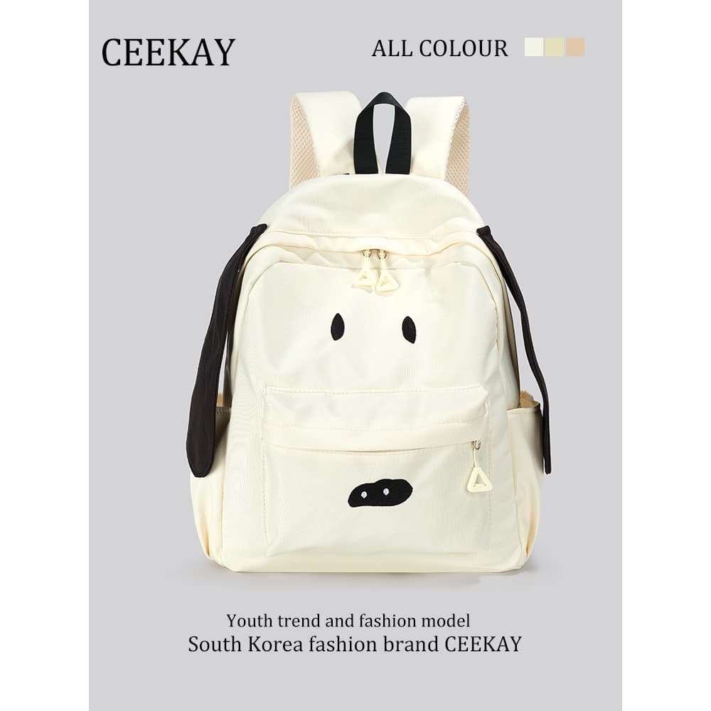 CEEEKAY genuíno júnior escola secundária estudante universitário mochila feminina mochila de viagem de grande capacidade