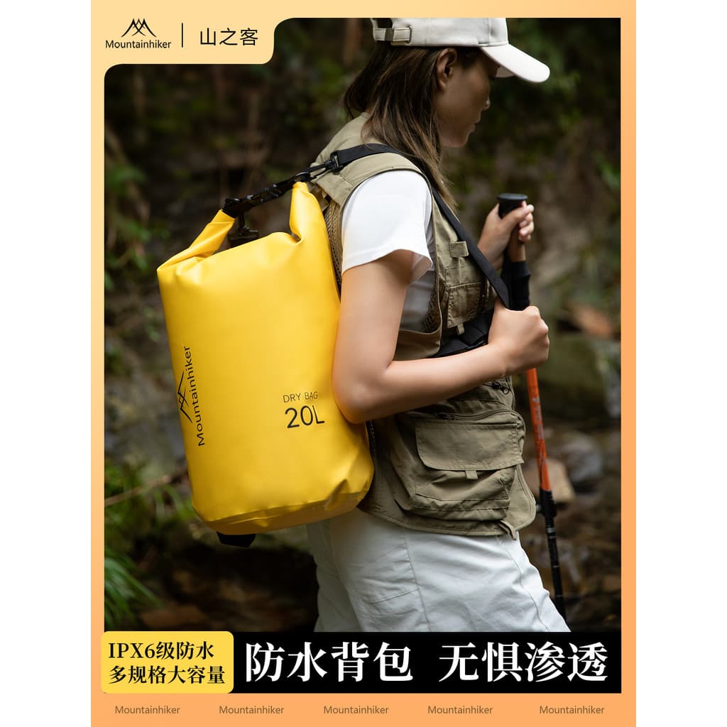 Mountain convidado rio rastreamento saco Rafting saco à prova dwaterproof água separação seca molhada beira-mar acampame