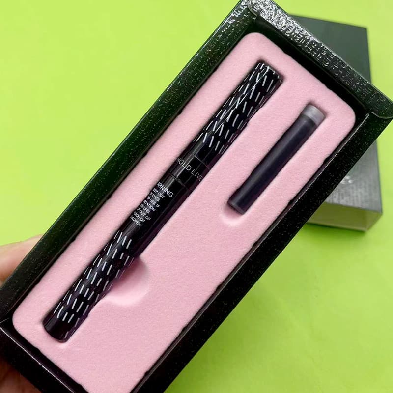 HOLD LIVE delineador caneta tinteiro Rollerball saída de água de secagem rápida de longa duração à prova d'água sem manc